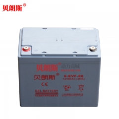6-EVF-65 電動托盤車電池 江淮CBD15倉儲搬運(yùn)車電瓶12V65Ah
